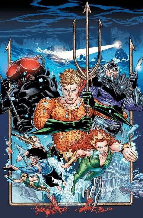 Dan Abnett - Aquaman Vol. 1 & 2 Deluxe Edition (Rebirth), Inbunden