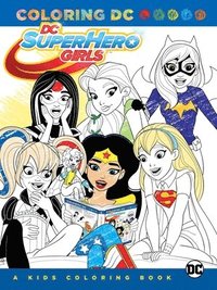 bokomslag DC Super Hero Girls: A Kids Coloring Book
