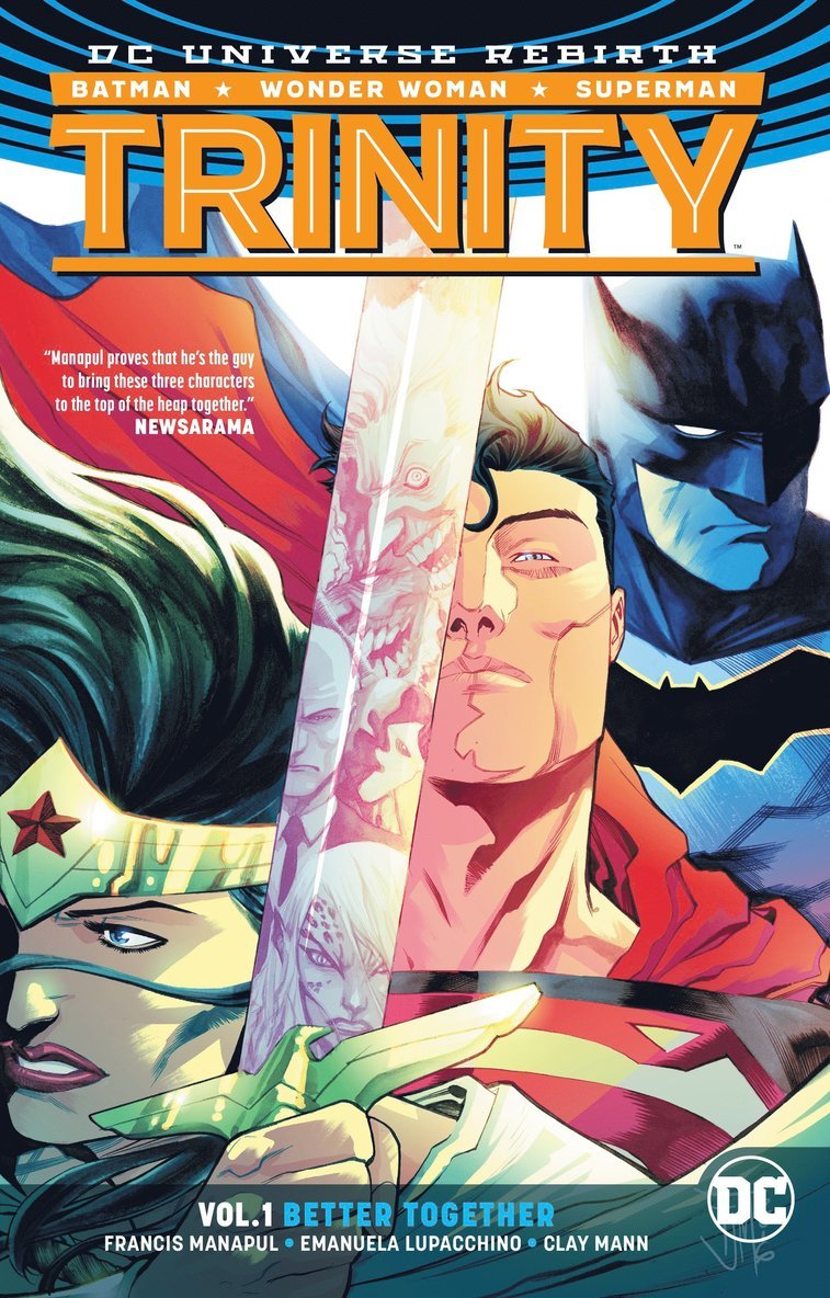 Francis Manapul, Clay Mann - Trinity Vol. 1: Better Together (Rebirth), Häftad