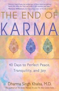 bokomslag The End of Karma: 40 Days to Perfect Peace, Tranquility, and Joy