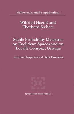 Stable Probability Measures on Euclidean Spaces and on Locally Compact Groups 1