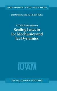 bokomslag IUTAM Symposium on Scaling Laws in Ice Mechanics and Ice Dynamics