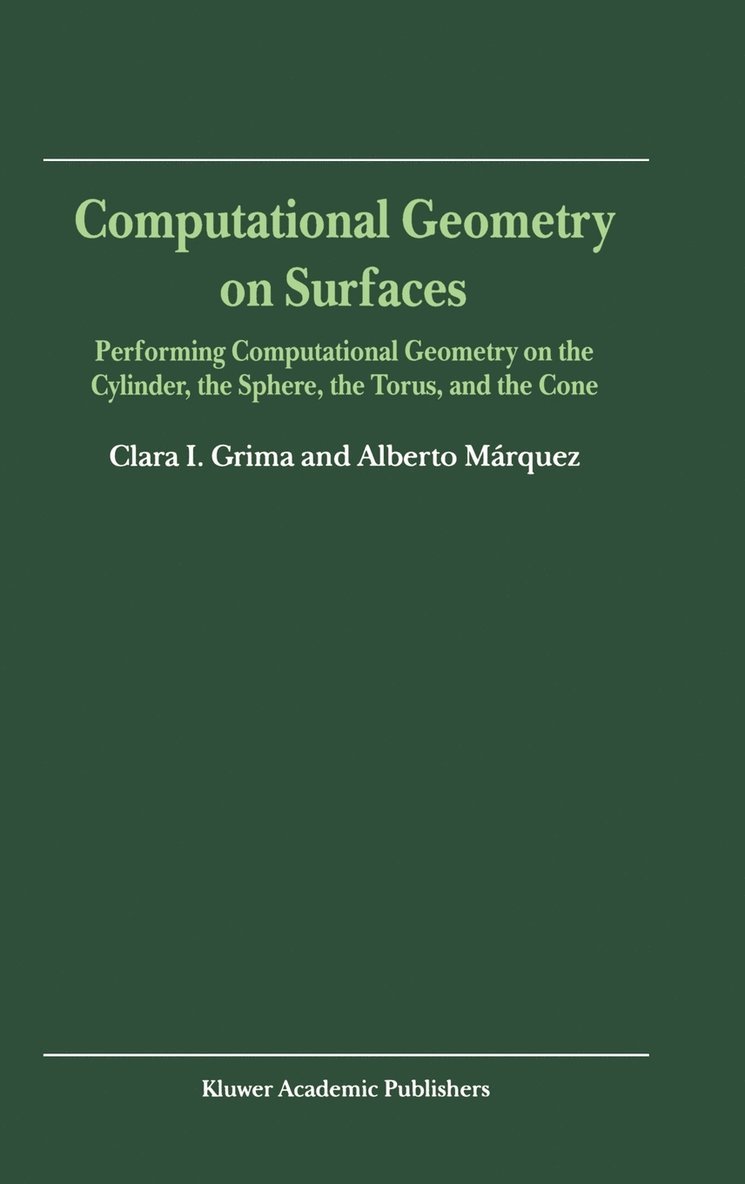 Computational Geometry on Surfaces 1