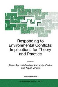 bokomslag Responding to Environmental Conflicts: Implications for Theory and Practice