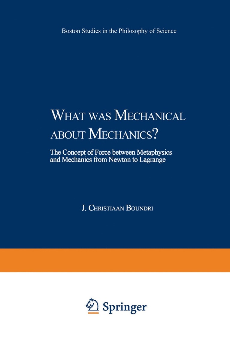 What was Mechanical about Mechanics