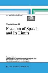 bokomslag Freedom of Speech and Its Limits