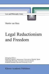 bokomslag Legal Reductionism and Freedom