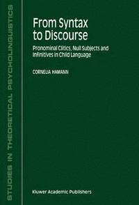 bokomslag From Syntax to Discourse