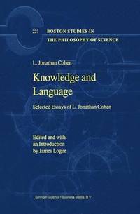 bokomslag Knowledge and Language