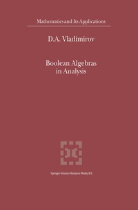 bokomslag Boolean Algebras in Analysis