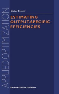 bokomslag Estimating Output-Specific Efficiencies