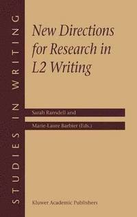 bokomslag New Directions for Research in L2 Writing