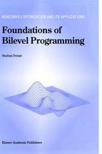 bokomslag Foundations of Bilevel Programming