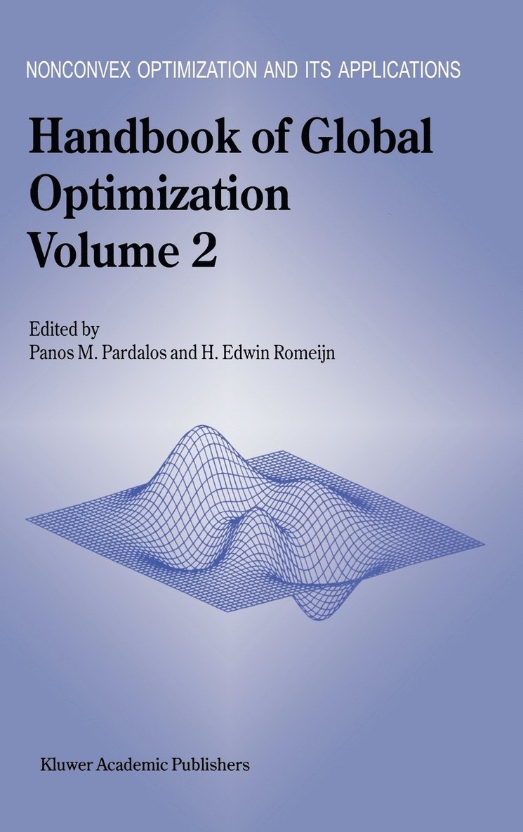 Handbook of Global Optimization 1