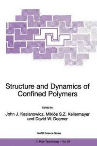 bokomslag Structure and Dynamics of Confined Polymers