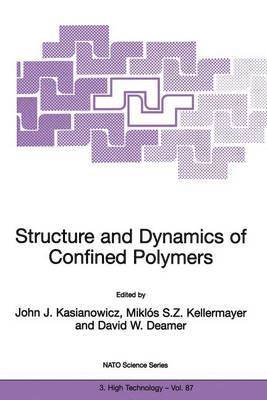 bokomslag Structure and Dynamics of Confined Polymers