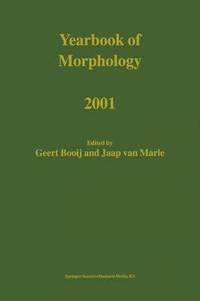 bokomslag Yearbook of Morphology 2001