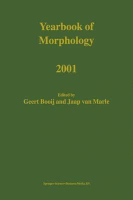 Yearbook of Morphology 2001 1
