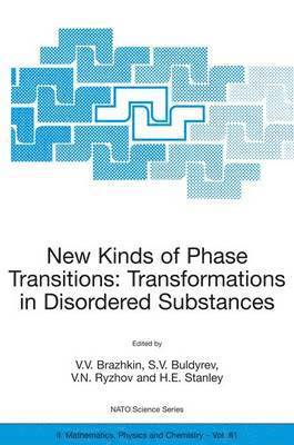 New Kinds of Phase Transitions: Transformations in Disordered Substances 1