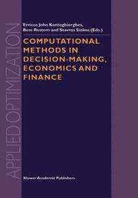 bokomslag Computational Methods in Decision-Making, Economics and Finance