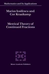 bokomslag Metrical Theory of Continued Fractions