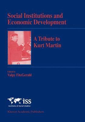 bokomslag Social Institutions and Economic Development