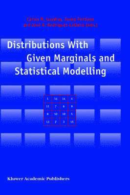 Distributions With Given Marginals and Statistical Modelling 1