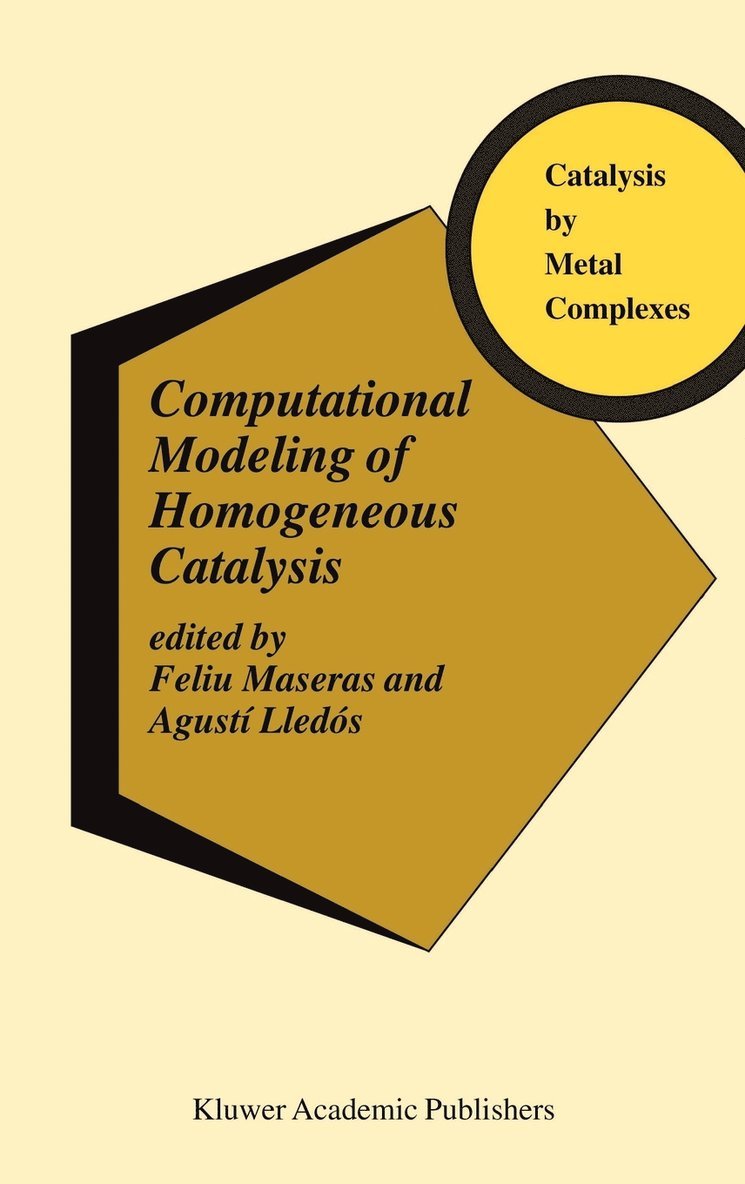 Computational Modeling of Homogeneous Catalysis 1