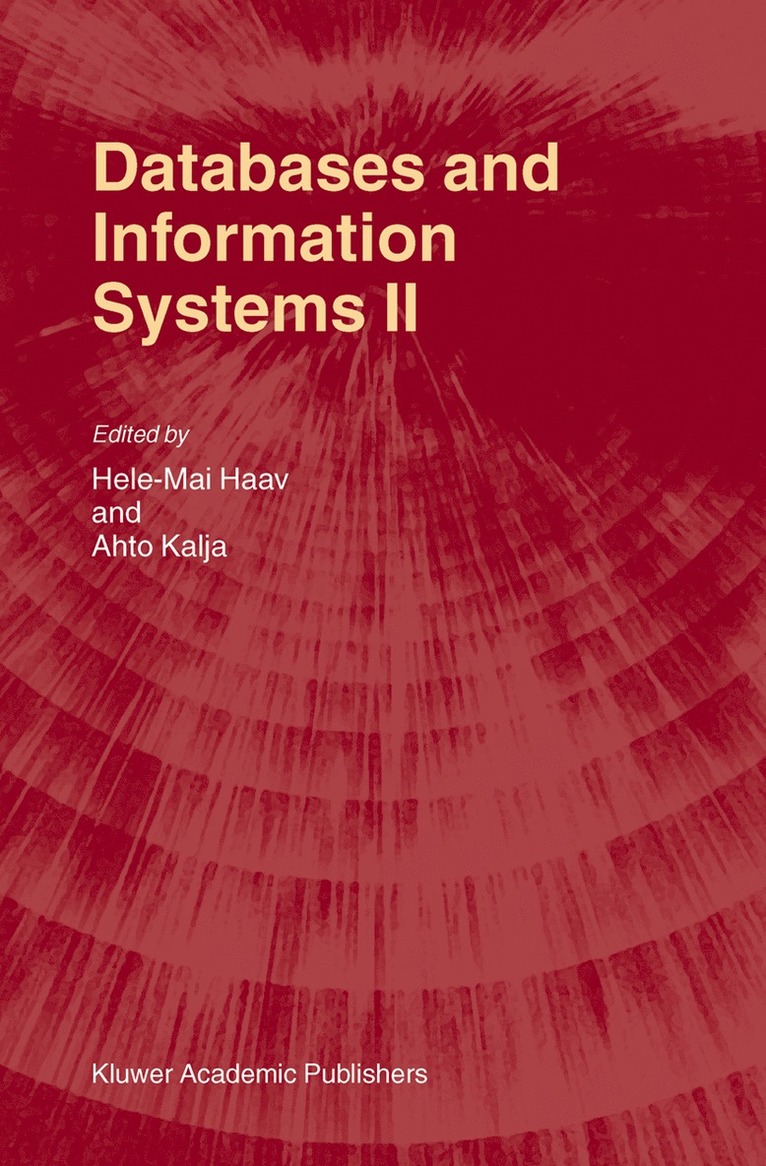 Hele-Mai Haav, Ahto Kalja - Databases and Information Systems II, Inbunden