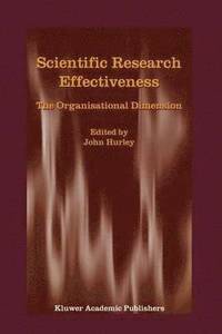bokomslag Scientific Research Effectiveness