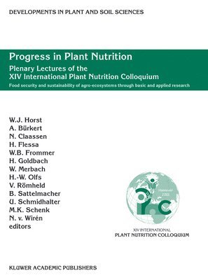 bokomslag Progress in Plant Nutrition: Plenary Lectures of the XIV International Plant Nutrition Colloquium