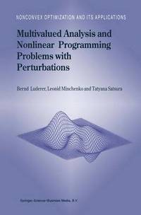 bokomslag Multivalued Analysis and Nonlinear Programming Problems with Perturbations