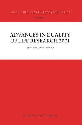Advances in Quality of Life Research 2001
