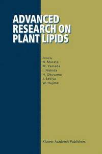 bokomslag Advanced Research on Plant Lipids