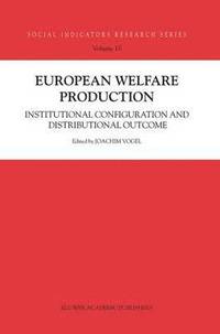 bokomslag European Welfare Production