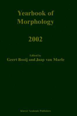 Yearbook of Morphology 2002 1