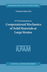 bokomslag IUTAM Symposium on Computational Mechanics of Solid Materials at Large Strains