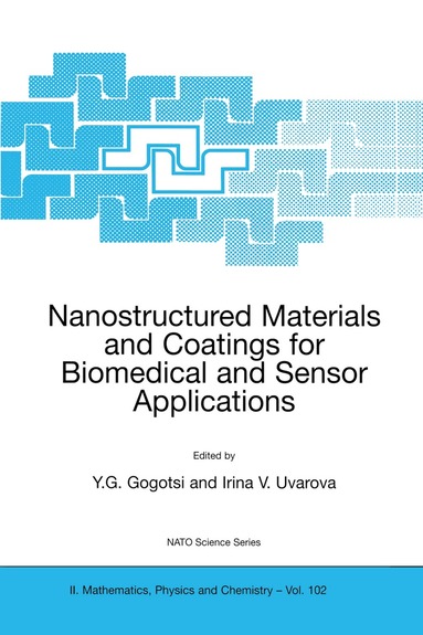 Yury G. Gogotsi, Irina V. Uvarova - Nanostructured Materials and Coatings for Biomedical and Sensor Applications, Häftad