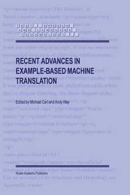bokomslag Recent Advances in Example-Based Machine Translation