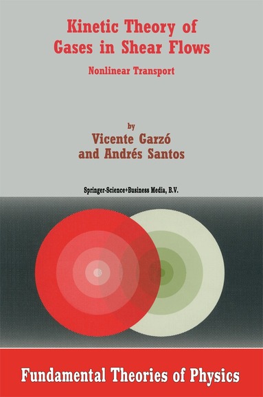 Vicente Garzó, A. Santos - Kinetic Theory of Gases in Shear Flows, Inbunden