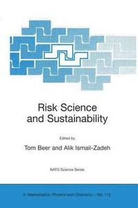 bokomslag Risk Science and Sustainability