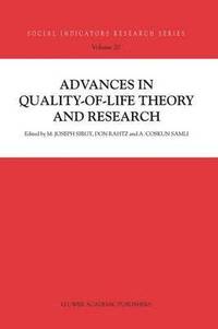 bokomslag Advances in Quality-of-Life Theory and Research