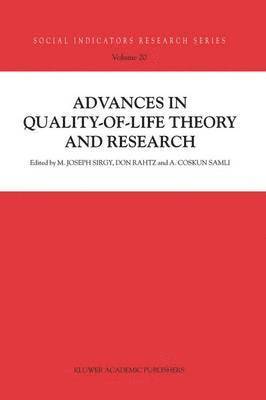 Advances in Quality-of-Life Theory and Research 1