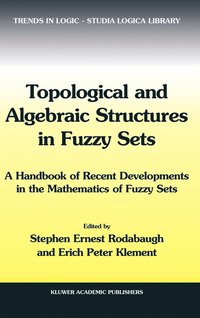 bokomslag Topological and Algebraic Structures in Fuzzy Sets