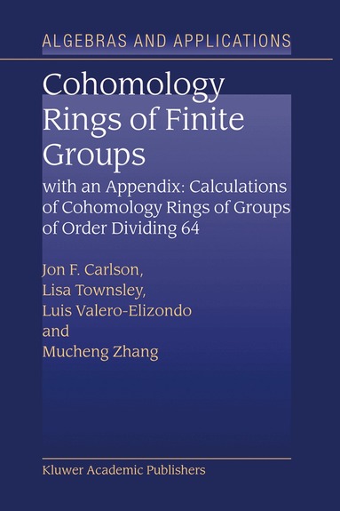 Jon F. Carlson, L. Townsley, Luís Valero-Elizondo, Mucheng Zhang - Cohomology Rings of Finite Groups, Inbunden