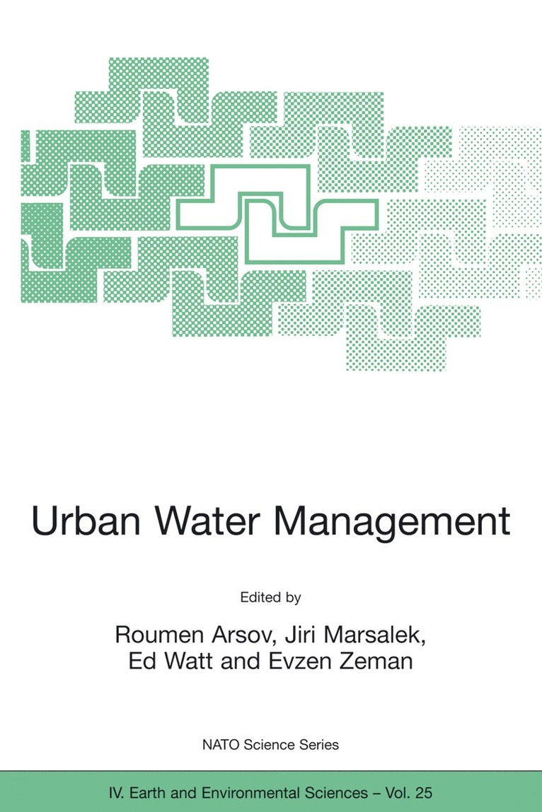 Roumen Arsov, J. Marsalek, W. Ed Watt, Evzen Zeman, Jiri Marsalek - Urban Water Management, Häftad