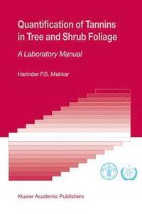 bokomslag Quantification of Tannins in Tree and Shrub Foliage