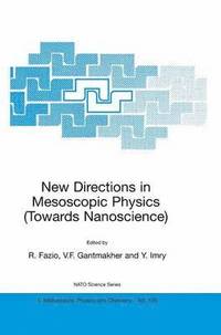 bokomslag New Directions in Mesoscopic Physics (Towards Nanoscience)