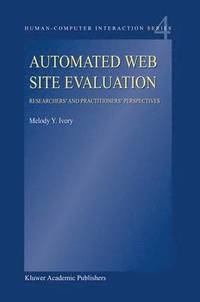 bokomslag Automated Web Site Evaluation
