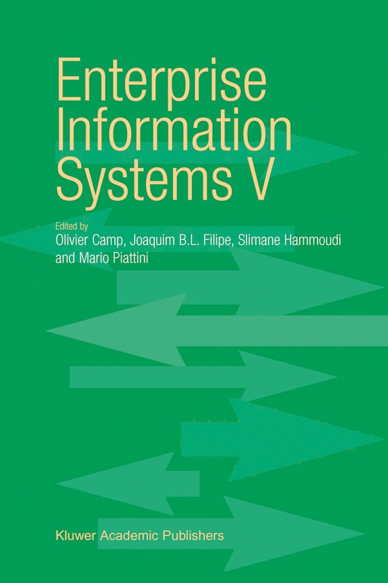Olivier Camp, Joaquim Filipe, Slimane Hammoudi, Mario G. Piattini, Mario G Piattini - Enterprise Information Systems V, Inbunden